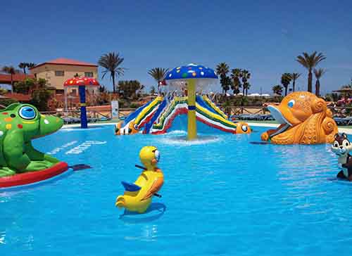 聚脲雙組份涂料水上樂園施工案例